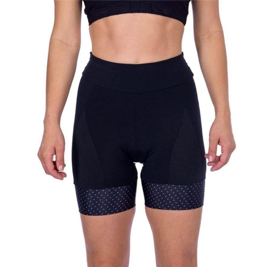 Bermuda Feminina Ciclismo Supreme Woom Ref:40013F — PRETO
