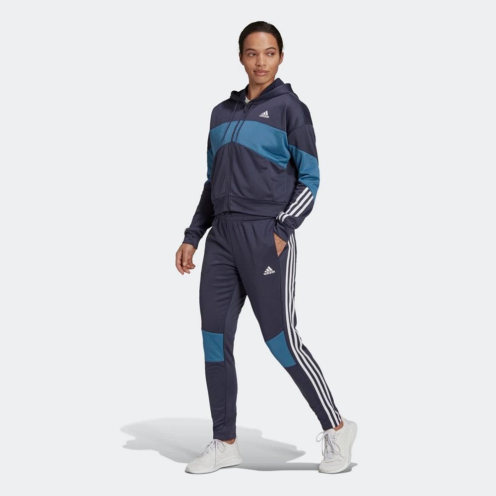 AGASALHO ADIDAS FEMININO BOLD BLOCK TS REF:HD9033 — AZUL
