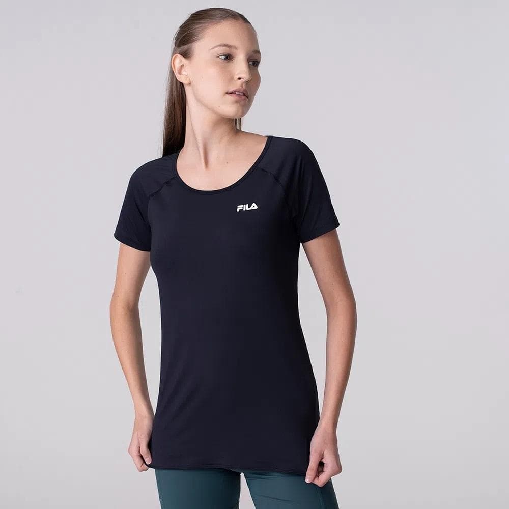 Blusa Breeze Blast Fila Feminina Ref:561645 — PRETO