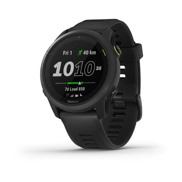 Monitor Cardíaco De Pulso Com Gps Garmin Forerunner 745 Ref:010-02445 — PRETO