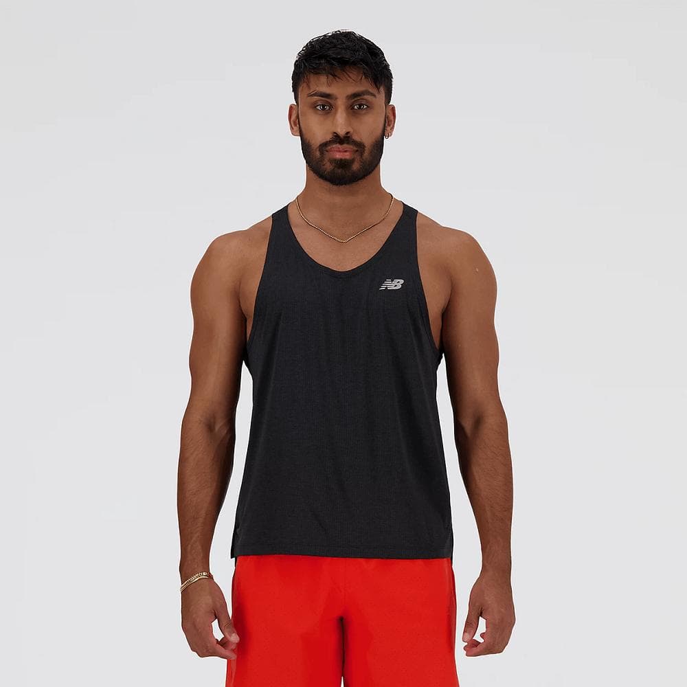 Regata New Balance Sport Essentials Sport Masculina Ref:mt41220b — PRETO