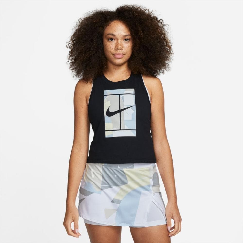 Regata Nike Court Feminina Ref:dd8723 — PRETO